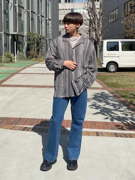 WEGOさん（メンズ・173cm）の春コーディネート