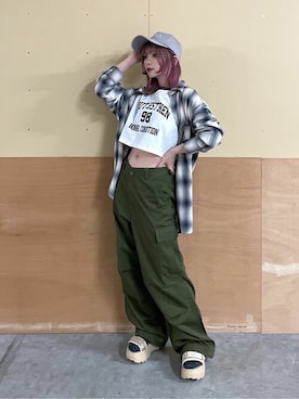 WEGOさん(レディース・152cm)の春コーディネート