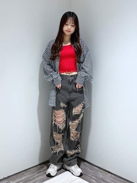 WEGOさん（レディース・156cm）の春コーディネート