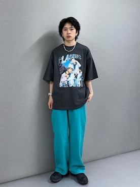 「ショップスタッフのおしゃれ配色」｜WEGOさん（メンズ・163cm）の春コーディネート