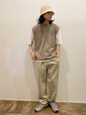 「WEGO（ウィゴー）のアイテム（スラックス）」を使った、WEGOさん（メンズ・175cm）の春コーディネート