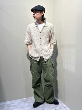 「ショップスタッフのおしゃれ配色」｜WEGOさん（メンズ・178cm）の春コーディネート