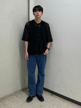 「ショップスタッフのおしゃれ配色」｜WEGOさん（メンズ・178cm）の春コーディネート