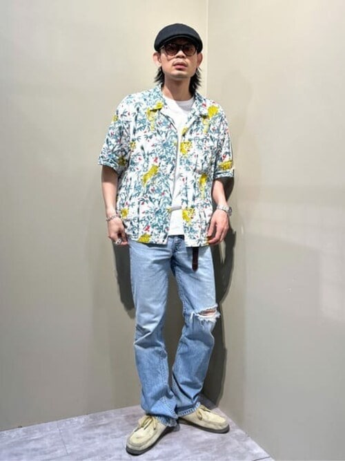∴WEGO/別注HOOKANO アロハシャツ