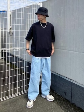 「ショップスタッフのおしゃれ配色」｜WEGOさん（メンズ・174cm）の春コーディネート