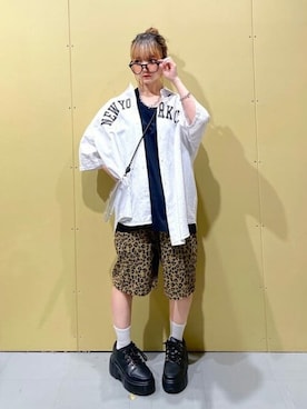 「アイテム（チノパンツ、その他）」を使った、WEGOさん（レディース・149cm）の春コーディネート