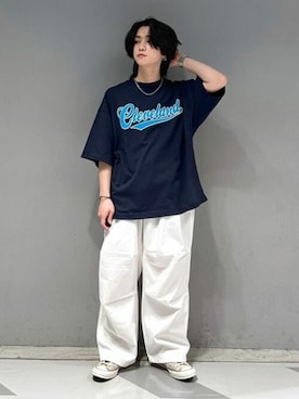 「ショップスタッフのおしゃれ配色」｜WEGOさん（メンズ・168cm）の春コーディネート
