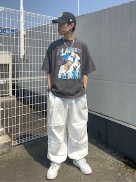 「ショップスタッフのおしゃれ配色」｜WEGOさん（メンズ・174cm）の春コーディネート