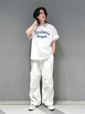 「ショップスタッフのおしゃれ配色」｜WEGOさん（メンズ・168cm）の春コーディネート