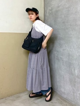 「WC（ダブル シー）のアイテム（ワンピース/ドレス）」を使った、WEGOさん（レディース・165cm）の春コーディネート