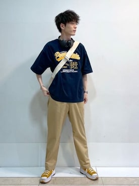 WEGOさん（メンズ・180cm）の夏コーディネート