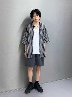 WEGOさん（メンズ・163cm）の夏コーディネート