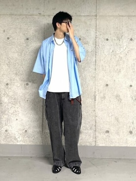 WEGOさん（メンズ・185cm）の夏コーディネート
