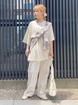 「WC（ダブル シー）のアイテム（Tシャツ/カットソー）」を使った、WEGOさん（レディース・143cm）の夏コーディネート