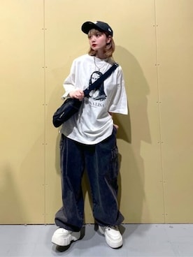 「LUCY（ルーシー）のアイテム」を使った、WEGOさん（レディース・149cm）の夏コーディネート