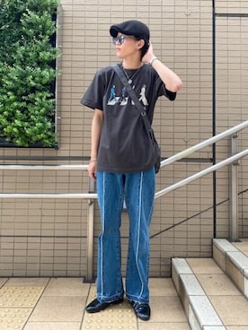 WEGOさん（メンズ・174cm）の夏コーディネート