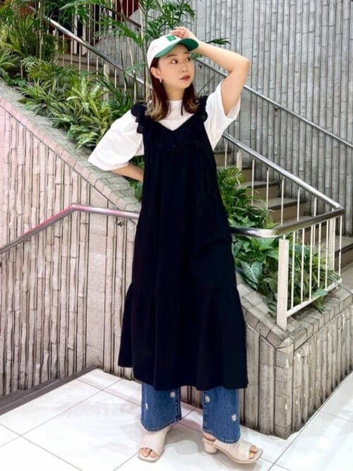 セール】WEGO/パターン刺繍デニムパンツ（デニムパンツ）｜WEGO