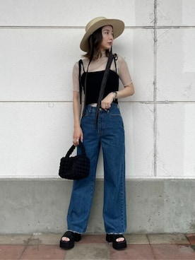 WEGOさん（レディース・160cm）の夏コーディネート