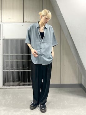 「LUCY（ルーシー）のアイテム（パンツ）」を使った、WEGOさん（メンズ・176cm）の夏コーディネート