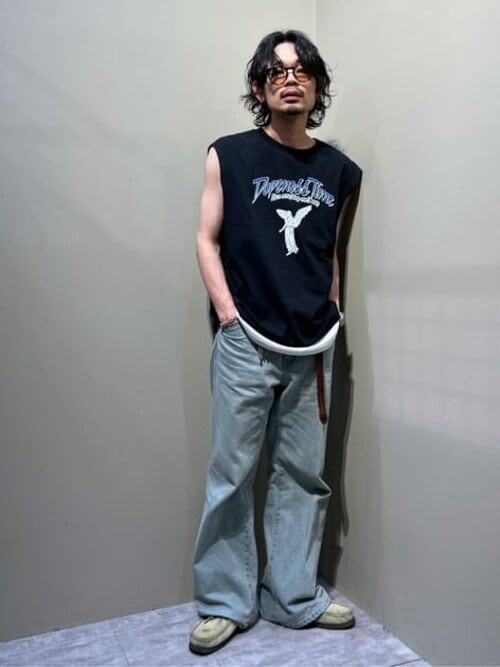 WEGO/ワッフルタンクトップ