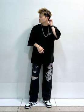 「Figments（フィグメンツ）のアイテム」を使った、WEGOさん（メンズ・164cm）の夏コーディネート