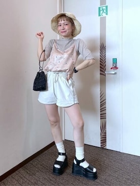 WEGOさん（レディース・153cm）の夏コーディネート