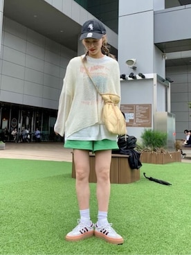 WEGOさん（レディース・157cm）の夏コーディネート