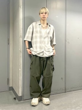 WEGOさん（メンズ・176cm）の夏コーディネート