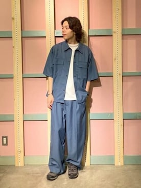 「LUCY（ルーシー）のアイテム（パンツ）」を使った、WEGOさん（メンズ・175cm）の夏コーディネート