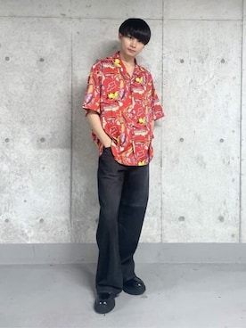 WEGOさん（メンズ・178cm）の夏コーディネート