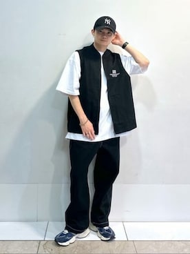 「WEGO（ウィゴー）のアイテム（チノパンツ）」を使った、WEGOさん（メンズ・165cm）の夏コーディネート