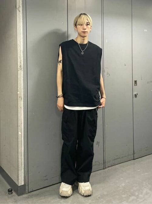 WEGO/ワッフルタンクトップ