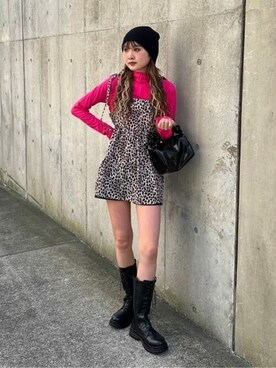 「WC（ダブル シー）のアイテム（ワンピース/ドレス）」を使った、WEGOさん（レディース・162cm）の秋コーディネート