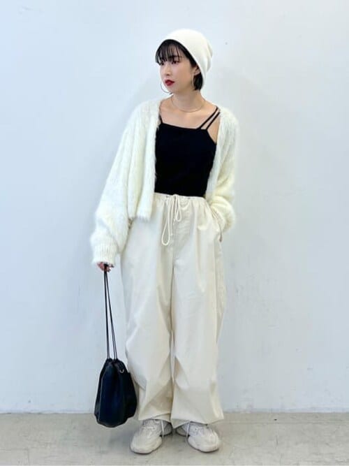 セール】WEGO/ファータッチニットショートカーデ（カーディガン