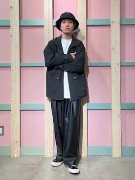 「LUCY（ルーシー）のアイテム（ジャケット/アウター）」を使った、WEGOさん（メンズ・168cm）の秋コーディネート