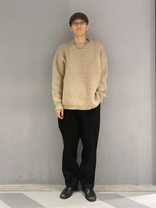 WEGO/【23年秋冬新作】チノイージーワイドパンツ