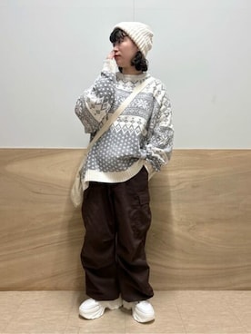 WEGOさん（レディース・154cm）の秋コーディネート