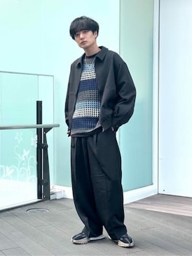 「LUCY（ルーシー）のアイテム（ジャケット/アウター）」を使った、WEGOさん（メンズ・174cm）の秋コーディネート