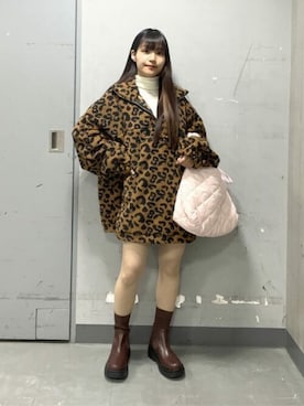 「WC（ダブル シー）のアイテム（スウェット）」を使った、WEGOさん（レディース・153cm）の秋コーディネート