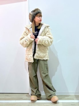 「WEGO（ウィゴー）のアイテム（ブルゾン）」を使った、WEGOさん（レディース・150cm）の秋コーディネート