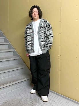 「BEN DAVIS（ベンデイビス）のアイテム（トップス）」を使った、WEGOさん（メンズ・169cm）の秋コーディネート