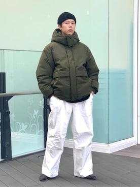 「LUCY（ルーシー）のアイテム（ジャケット/アウター）」を使った、WEGOさん（メンズ・173cm）の秋コーディネート