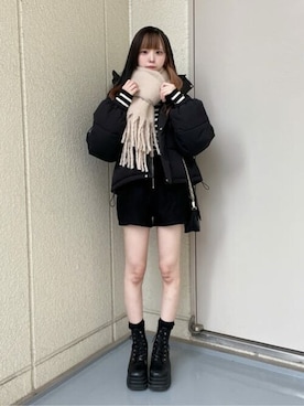 「WEGO（ウィゴー）のアイテム（ニット/セーター）」を使った、WEGOさん（レディース・164cm）の冬コーディネート