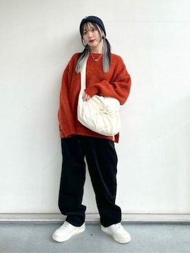 WEGOさん(レディース・159cm)の冬コーディネート