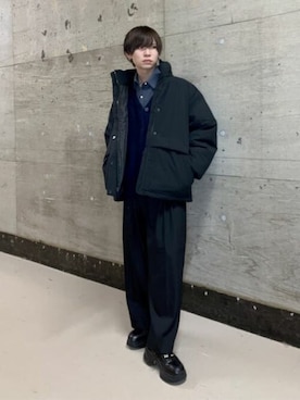 「LUCY（ルーシー）のアイテム（ジャケット/アウター）」を使った、WEGOさん（メンズ・176cm）の冬コーディネート