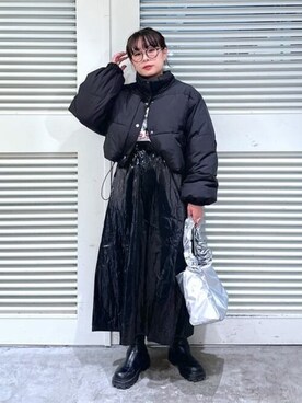 WEGOさん(レディース・156cm)の冬コーディネート