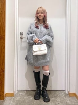 WEGOさん(レディース・152cm)の冬コーディネート