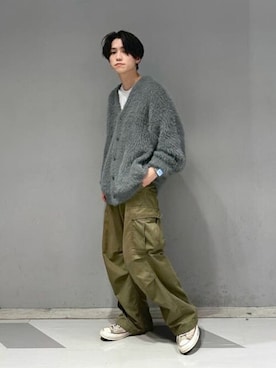 WEGOさん（メンズ・168cm）の冬コーディネート