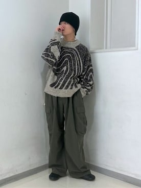 「WEGO（ウィゴー）のアイテム（ダウンジャケット/コート）」を使った、WEGOさん（メンズ・165cm）の冬コーディネート