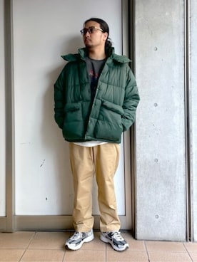 「WEGO（ウィゴー）のアイテム（ダウンジャケット/コート）」を使った、WEGOさん（メンズ・175cm）の冬コーディネート